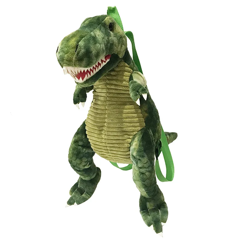Fashion Children Dianosaur Backpacks Kids Doll Plush SchoolBag 3D Dinosaur Baby Backpack for Boys Girls Animal Dinosaur Bag Toys