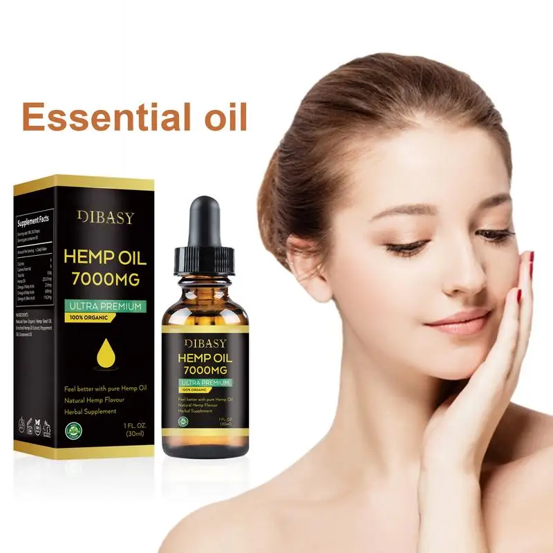 

30ml 7000mg Hemp Seed Oil Massage Essential Oil Stredd Relieve Body Scraping Meridian Dredging Spa Facial Beauty And Skin Care