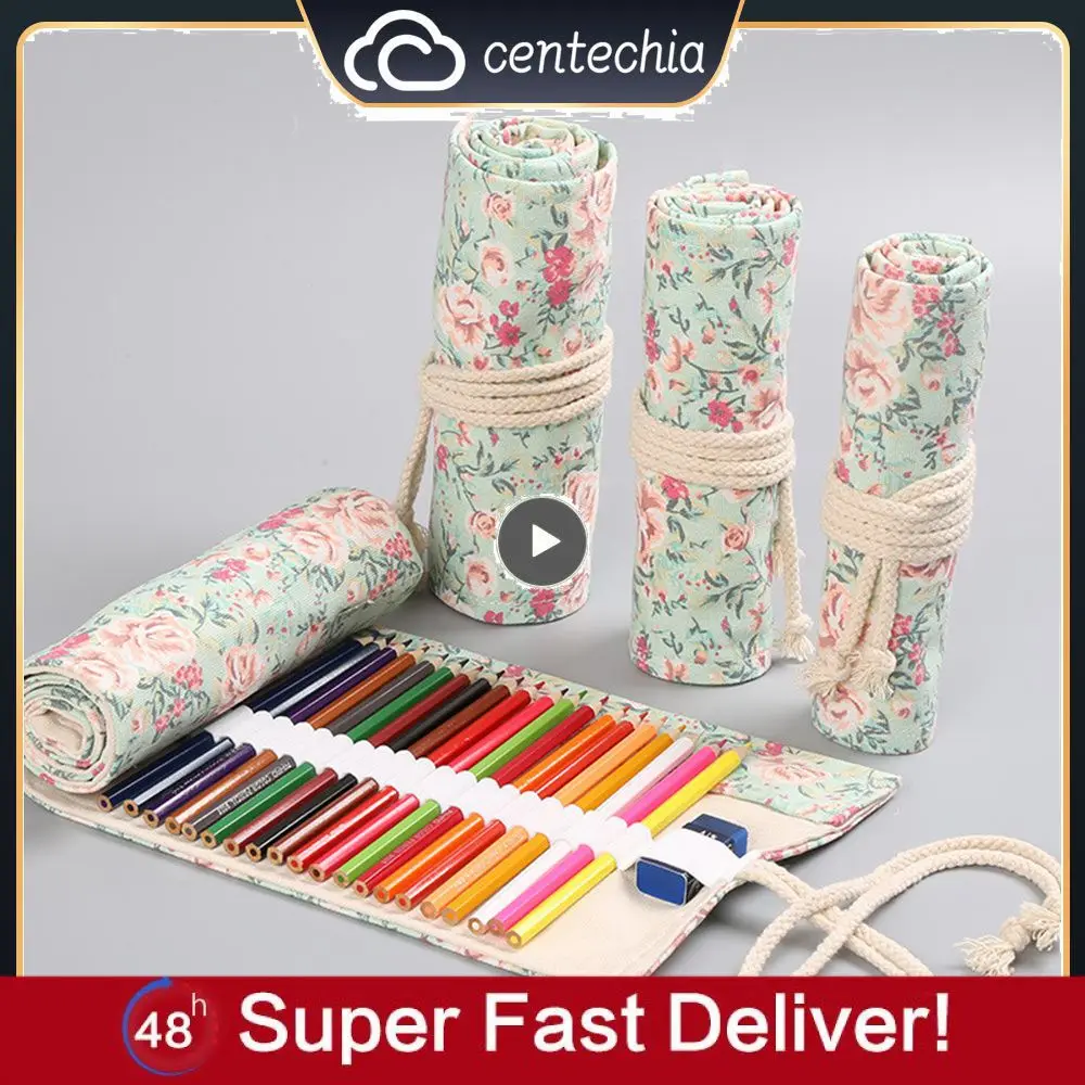 

Новинка и простой карандаш, легкий в использовании карандаш, набор для хранения канцелярских принадлежностей, сумка для хранения, холщовая занавеска для ручек