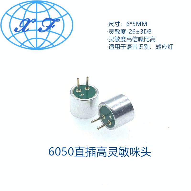 

High Sensitivity 26DB 6050p Electret with Needle Plug Long Distance Pick Up with High Signal-to-noise Ratio