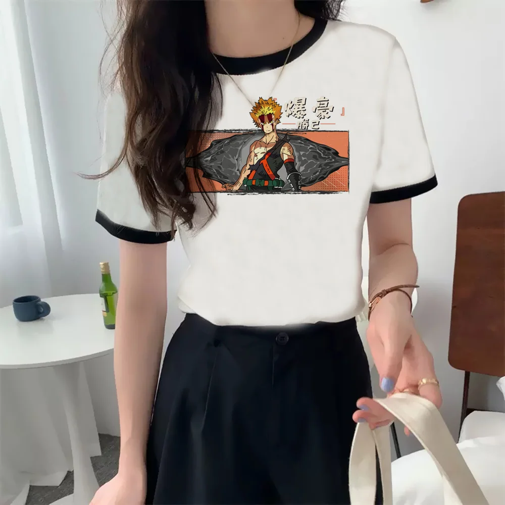 

my hero academia tshirt women designer harajuku summer tshirt girl harajuku clothing