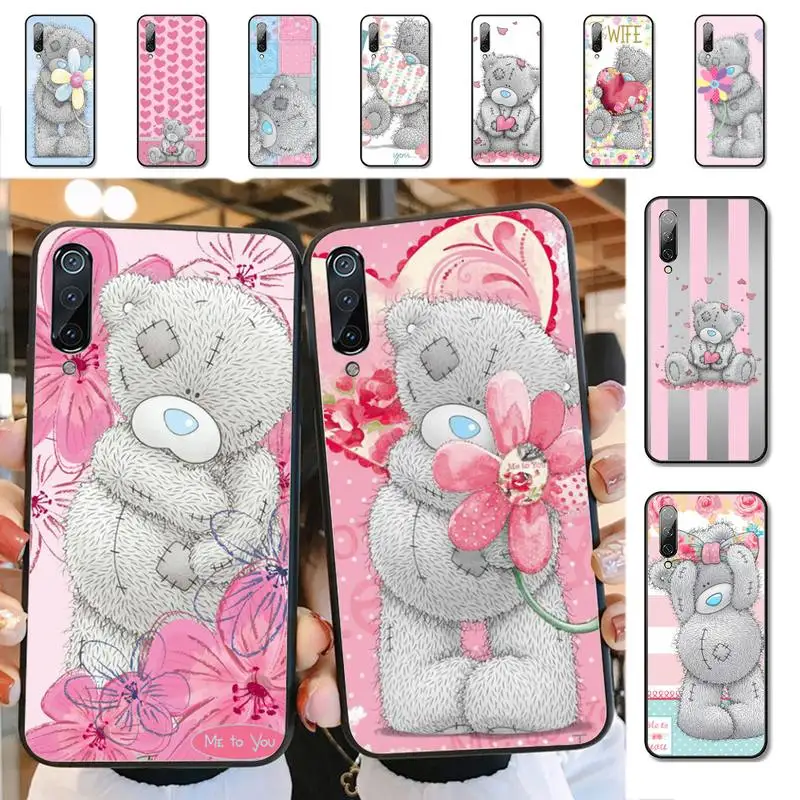 

YNDFCNB Cute tatty teddy bear Phone Case for Xiaomi mi 5 6 8 9 10 lite pro SE Mix 2s 3 F1 Max2 3
