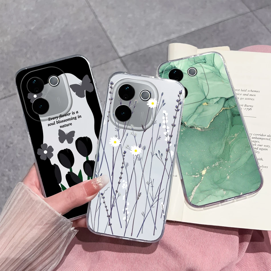 Чехол для телефона iQOO Z9S Pro Vivo T3 креативная задняя крышка с несколькими узорами T3Pro