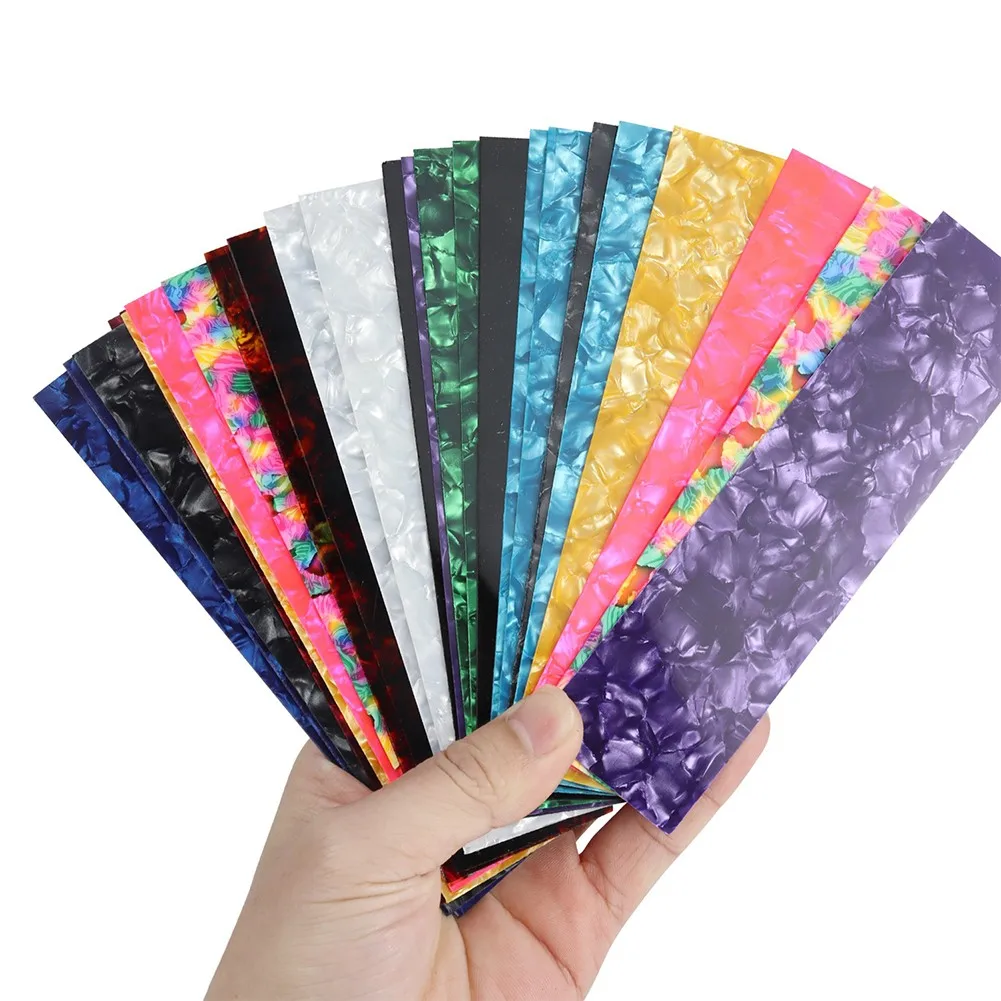 Запчасти для гитары пробойник медиатора 25 шт. целлулоидные полоски сделай сам