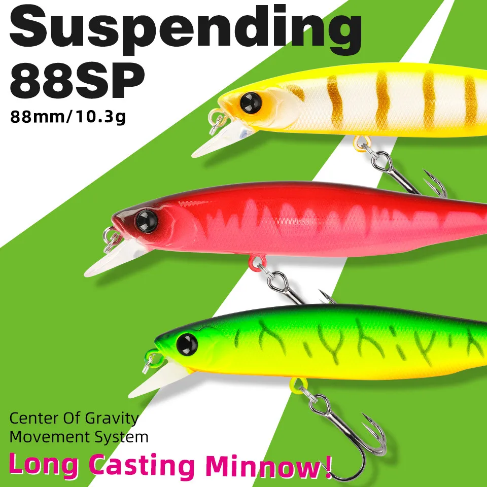 Приманка рыболовная TSURINOYA DW76 длинная 88 мм 10 3 г шт.