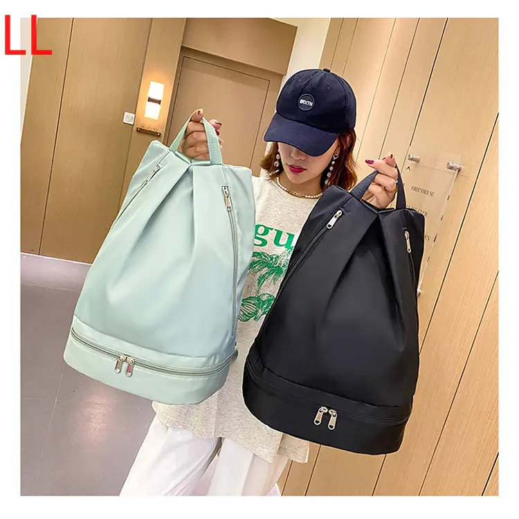 Dry Wet Separation Sports Bags Casual Swimming Backpack  Camping Travel Beach Rucksack Large Capacity Waterproof Swim Gym Bag