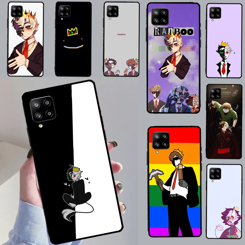 Чехол Dream Smp Ranboo для Samsung Galaxy A53 A73 A33 A13 A51 A71 A12 A22 A32 A52 A72 A52S A14 A34 A54, чехол