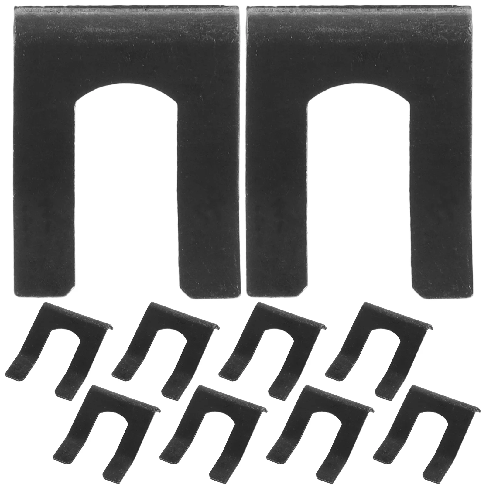 

10 шт., автомобильные пряжки, зажимы для тормозной магистрали, фиксатор стояночного троса из нержавеющей стали, зажим для шланга, металлический звено