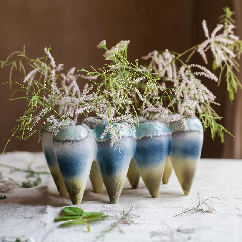 

Direct Selling Suspended Ceramic Vase Flower Flowerpot Hydroponic Decoration Decoration Creative Alternative Gift Art Modern