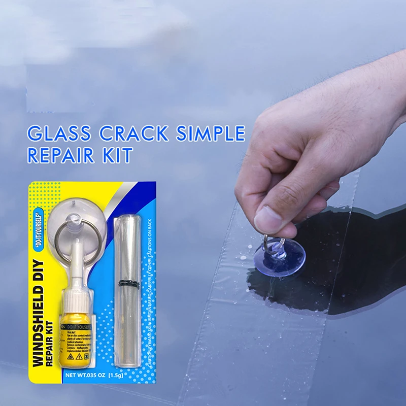 

Набор для ремонта лобового стекла автомобиля, жидкое стекло для автомобиля с трещинами, Автомобильный ремонтный прибор для восстановления ...