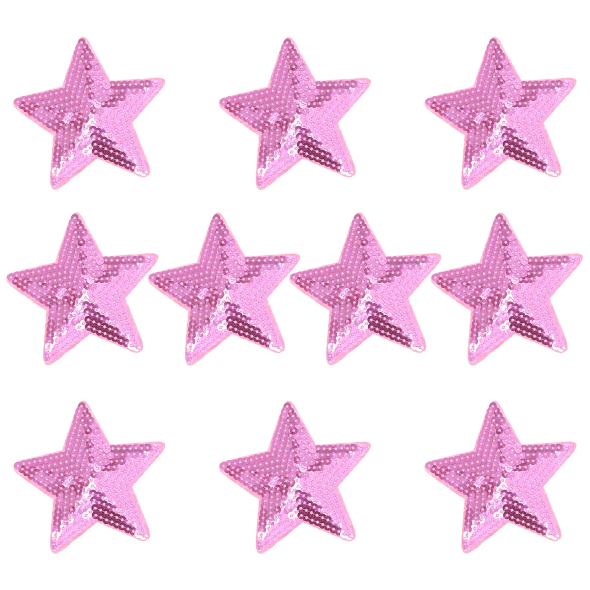 

Star Patches Patch Sequin Sewing Iron Applique Clothes Clothing Pentagram Embroidered Shape Glitter Appliques Sew Decorative