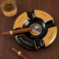 cigar ashtray cohiba cohiba ultra luxury commemorative edition round black ashtray