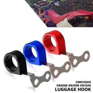 Motorcycle Accessories FOR HONDA CRM250AR XR600R XR400R XR250R 1989-1995 Hook Helmet Holder Luggage Bag Bottle Hook Hanger