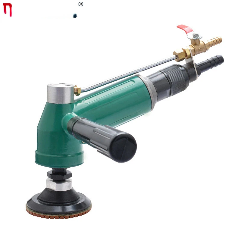 

Water Injection Air Sander 100 Degree Pneumatic Grinder Floor Polishing Machine Stone Polisher Marble Grinding Construction Tool