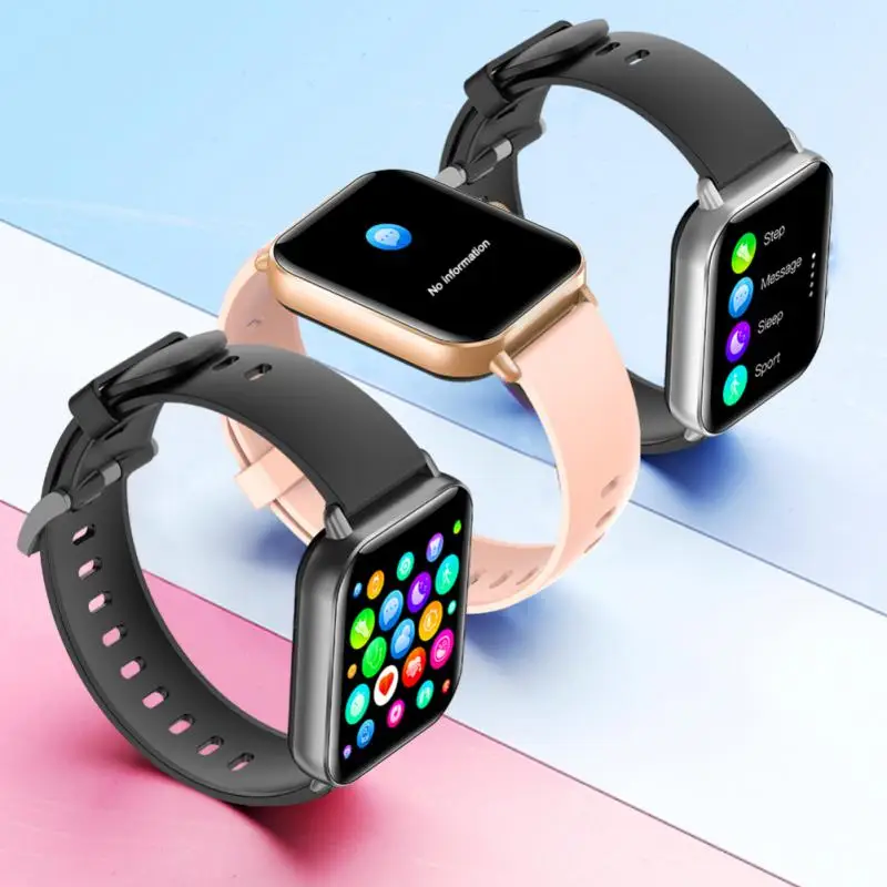 

1.69 Inch Smart Watch Multifunctional Support Voice Calls Sport Watch Call Reminder Smart Bracelet For Android Ios 220mah