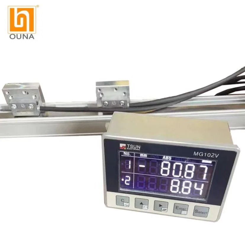 

tsun-MG102V Double axis double induction head double display digital display meter for wood processing
