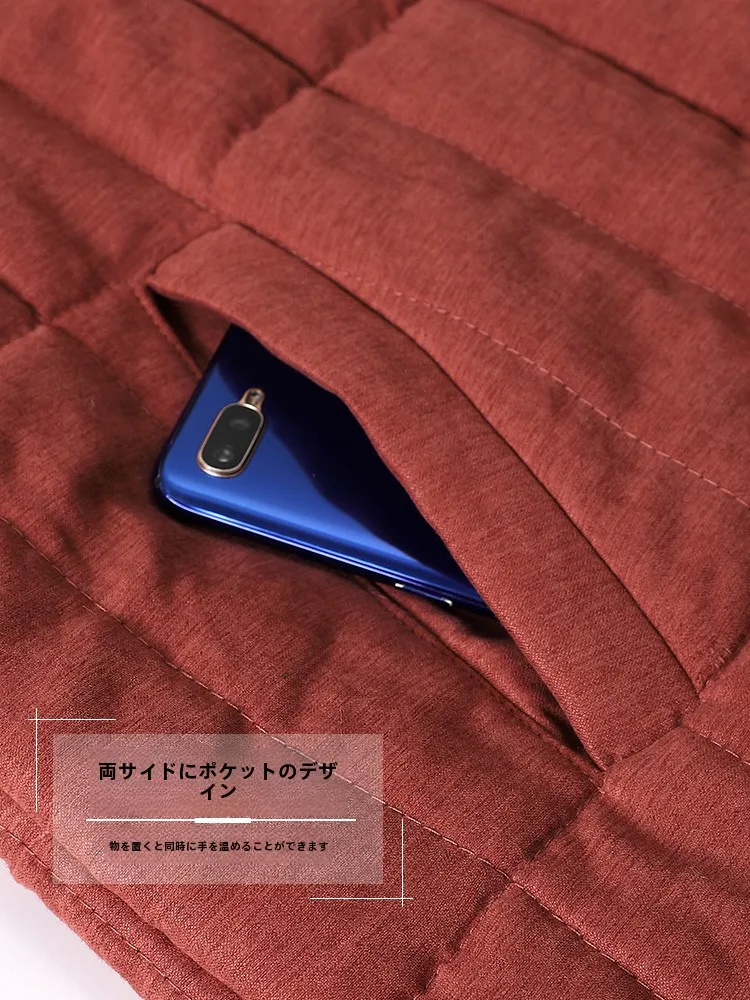  Стеганая пижама из кораллового флиса женская осенне-зимняя трехслойная