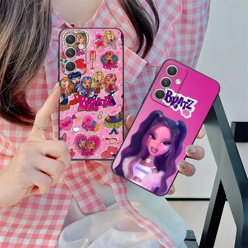 Цветной чехол для мобильного телефона с рисунком B-Bratz Samsung M55 35 15 54 34 14 33 23 13 42 32 22 F55