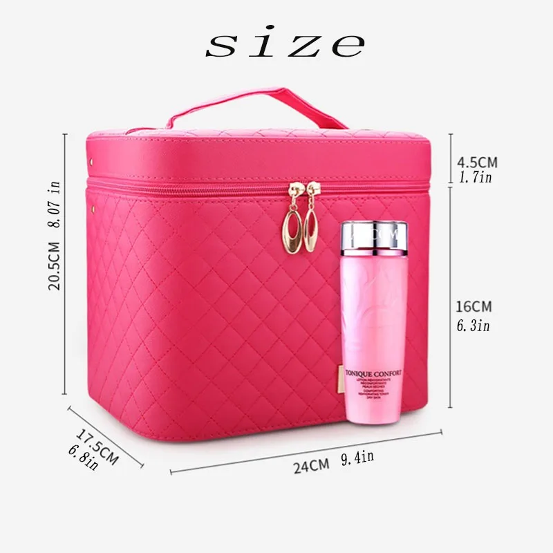 Профессиональный Чехол для макияжа модный косметический Органайзер косметолога