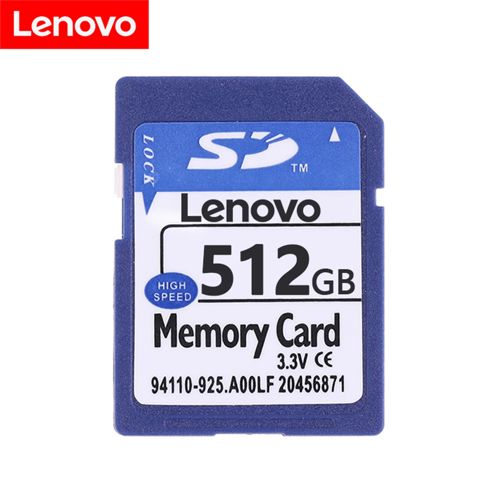 

Lenovo Newets 2 шт. высокоскоростная карта памяти Extreme SD Card 64 Гб 128 ГБ 256 ГБ 512 ГБ SD флэш-карта для камеры телефона