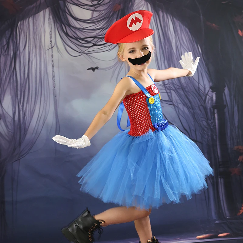 Хэллоуин Детский Фестиваль Мультфильм Супер Игра Луиджи Брос Косплей Костюм