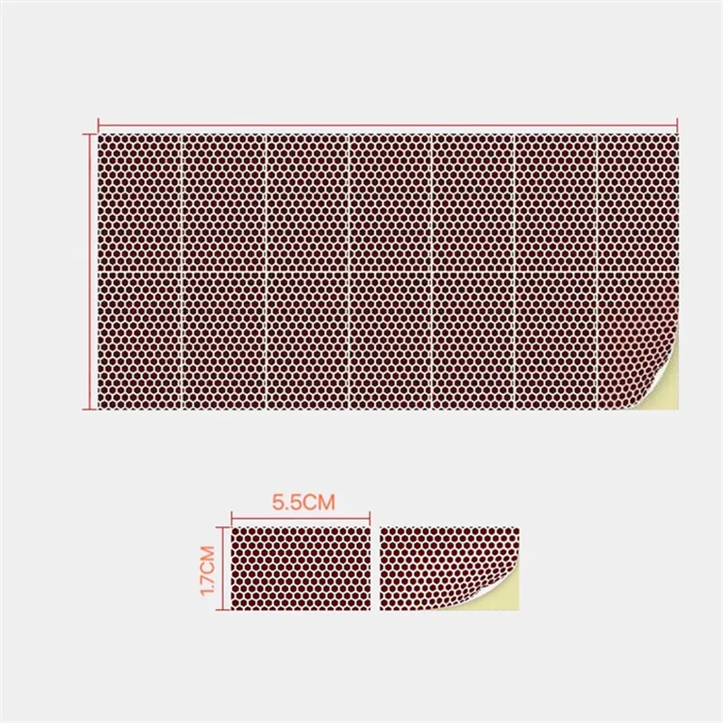 

240PCS DIY Manual Match Eraser Leather Flower Phosphorus Paper Match Eraser