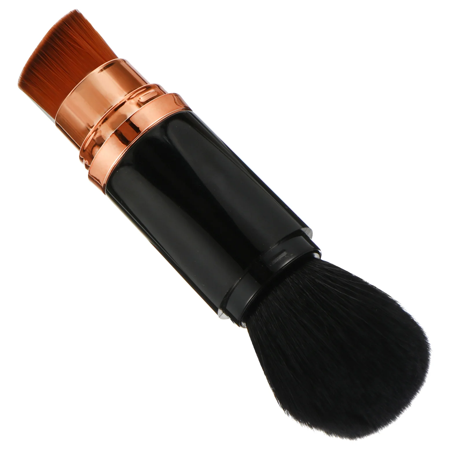 

Brush Makeup Foundation Brushes Double Blush Eyeshadow Ended Face Blending Concealer Cream Travel Eyebrow Telescopic Loose