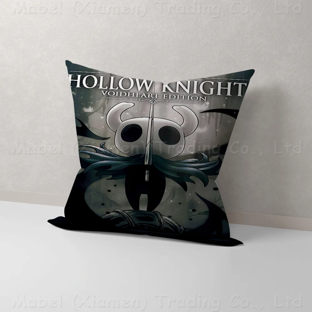 Anime Hollow Knight Stitch Lucky Dragon Pillow Cover Sofa Cushion Home Room Decoration Children Gift