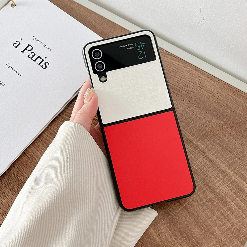 

Флип-чехол Z 4, чехол для Samsung Galaxy Z, флип 4 Z, флип 3, сращивающийся противоударный защитный чехол с рисунком ZFlip4