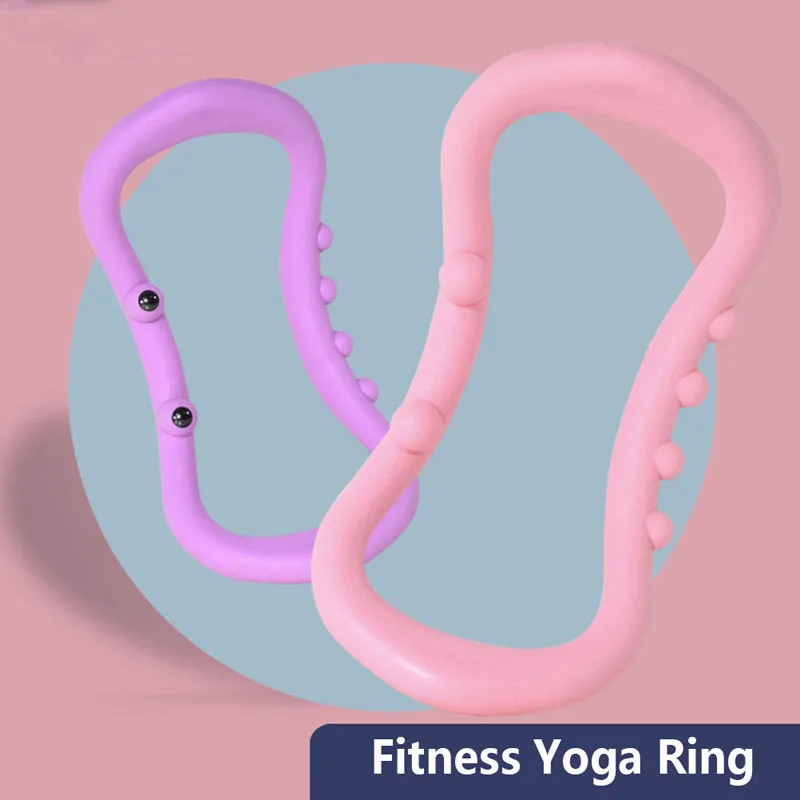 Yoga Ring Exercise Sport Accessories For Home Practice Fitness Magic Ring For Bodybuilding Yoga Circle Pilates Sport Ring