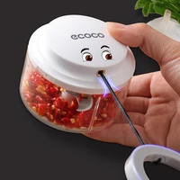 ecoco kitchen manual meat grinder household small meat stuffing minced meat hand pulled stirring chopped vegetables minced tool