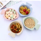 Детская мультяшная миска в форме рыбы, посуда, Ланч-бокс для детей, младенцев, миска для кормления риса, пластиковая тарелка для закусок, посуда