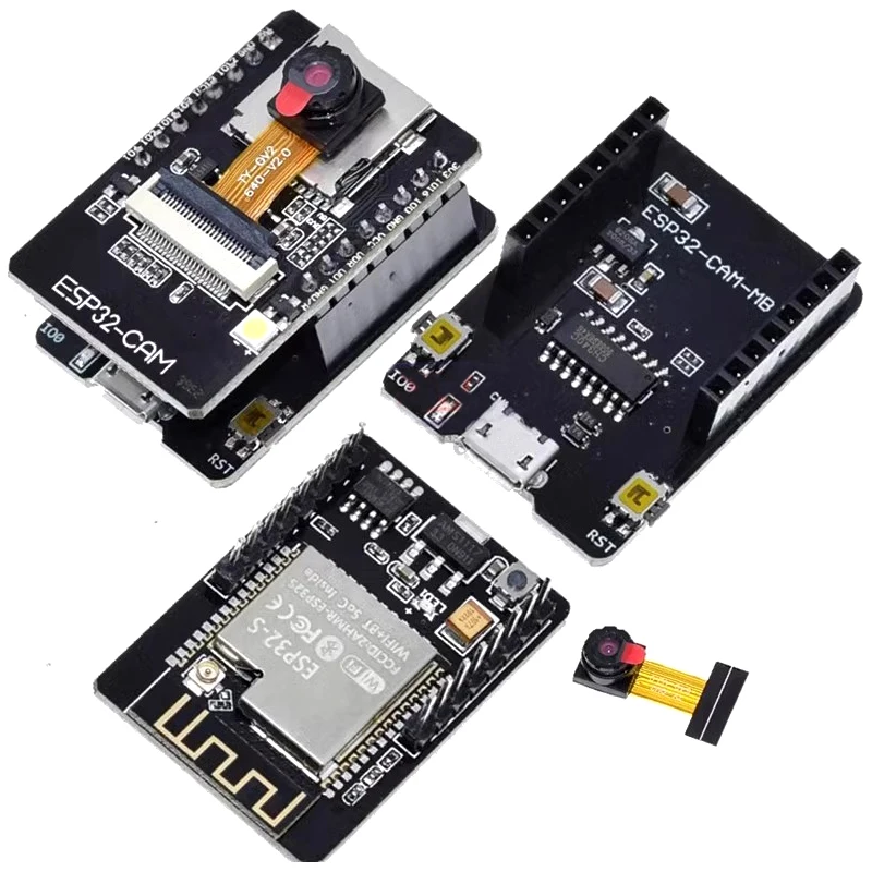 ESP32-CAM MICRO USB ESP32 Serial to WiFi CAM макетная плата CH340 CH340G 5V Bluetooth + OV2640 камера