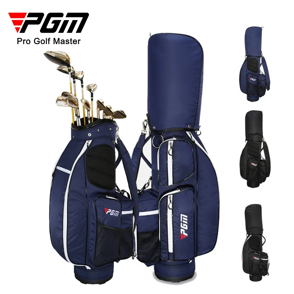 PGM Male Golf Stand Bag Retractable Ultra-light Golf Bag High Capacity Aviation Bags Wear-resistant Golfer Clubs Storage Pack