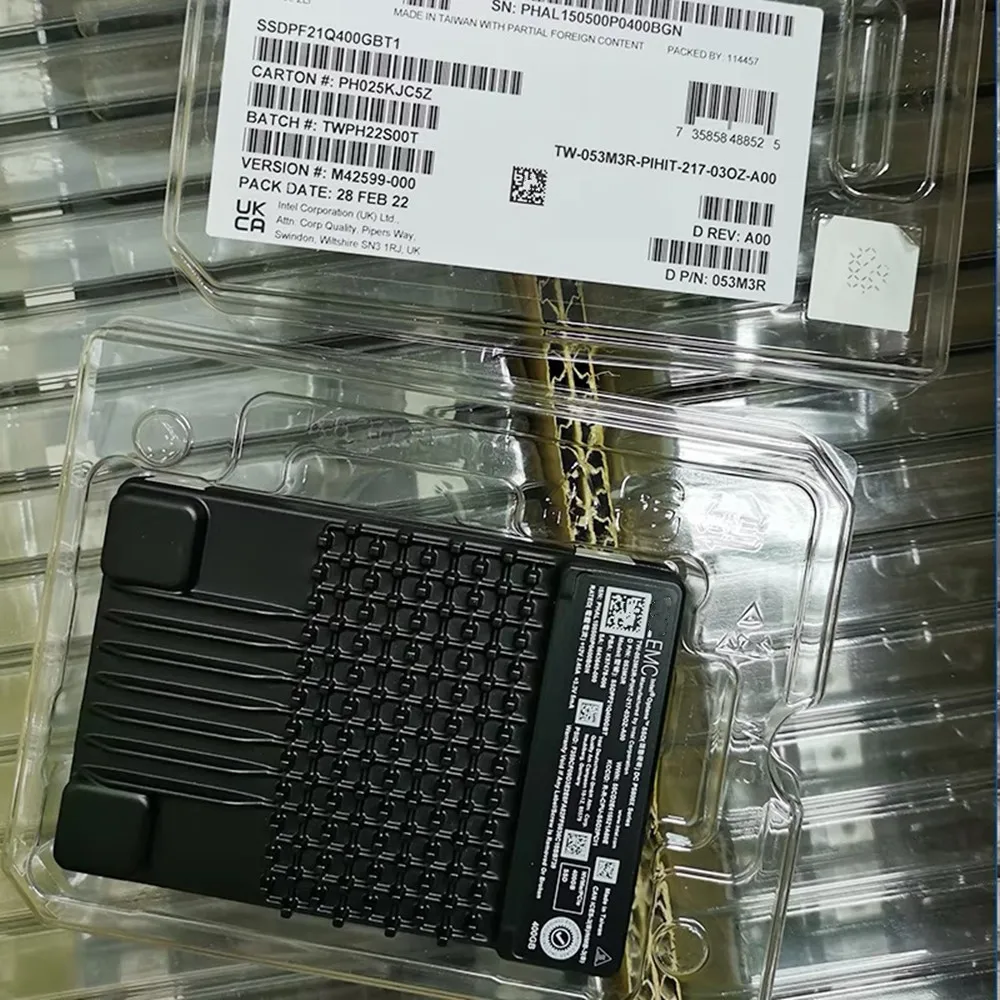 Новый оригинальный твердотельный накопитель для Intel Aoteng SSD P5800X 400G PCIE4.0 U2 OEM Dell