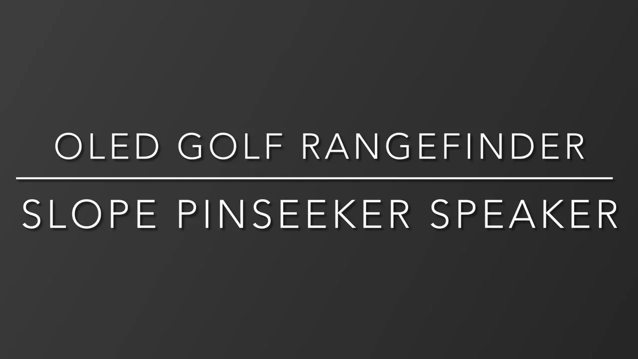 

Speaker Range Finder Golf Laser Rangefinder with Slope Function
