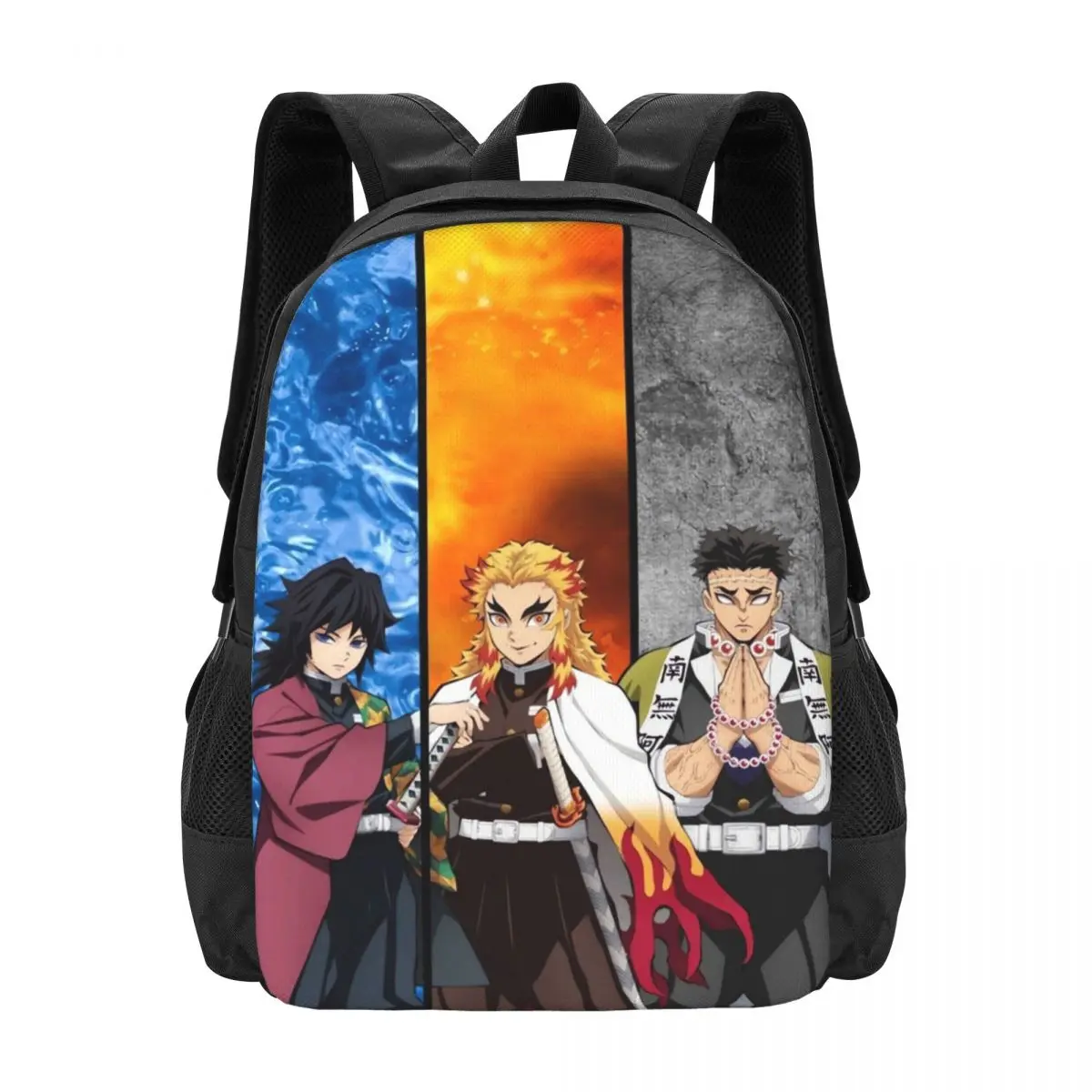 

Demon Slayer Backpack Kimetsu no Yaiba Daily Backpacks Women Men Funny High School Bags Custom Pattern Rucksack