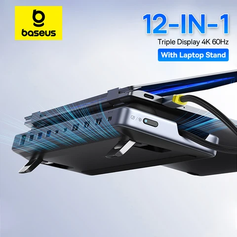 Baseus EH3 12-в-1 USB C концентратор