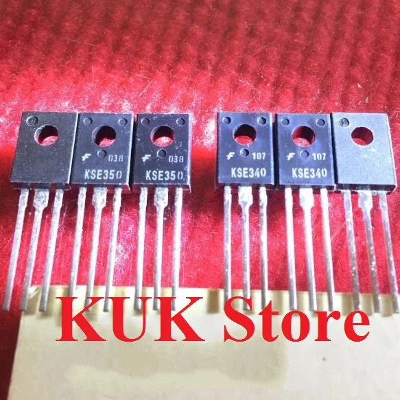 

НАСТОЯЩИЕ Оригинальные 100% Новые KSE340 KSE350 KSE340S KSE350S KSE340STU KSE350STU TO-126 20 пар = KSE340 20 шт. + KSE350 20 шт.