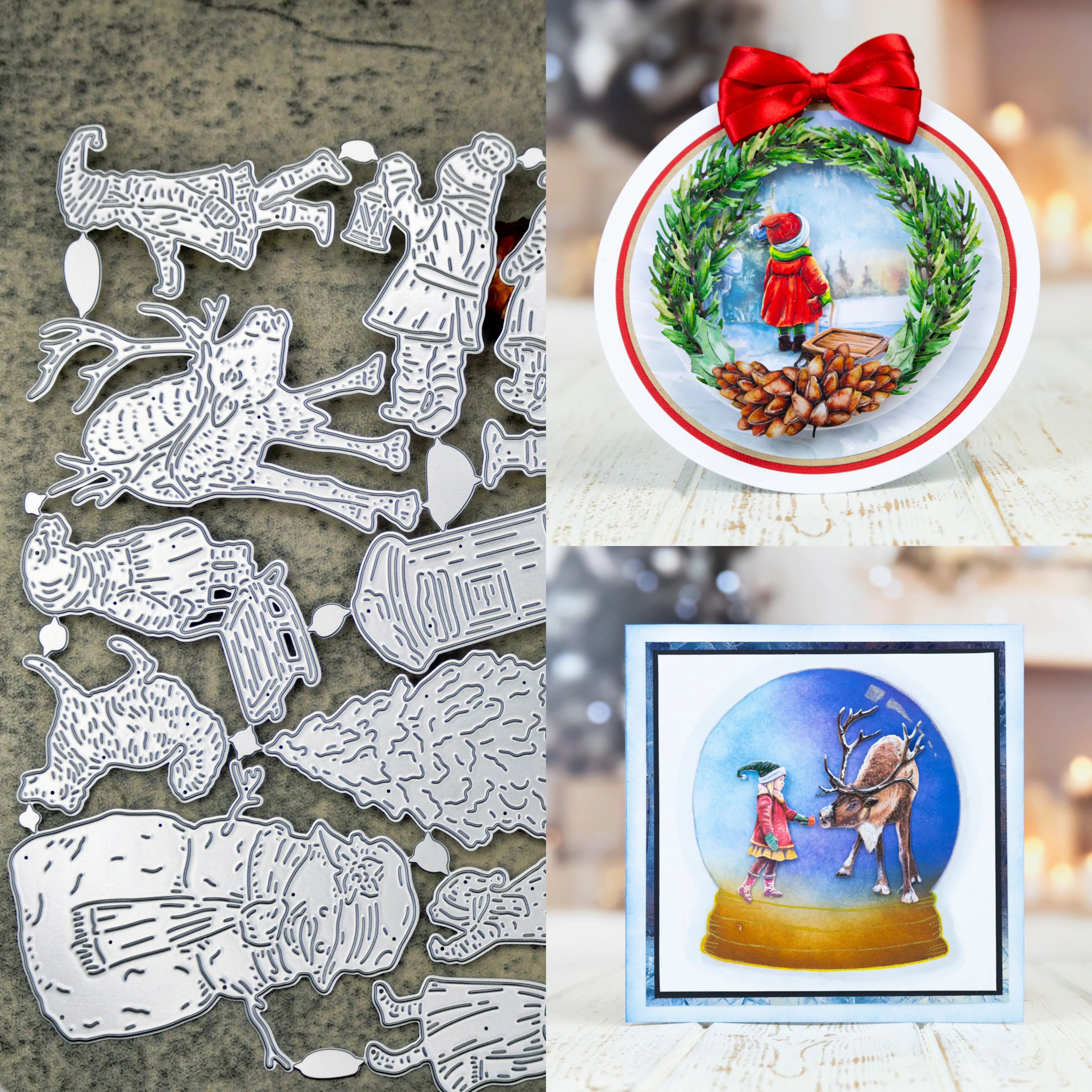 Набор штампов PANDALAI волшебные моменты сцена металлические штампы для