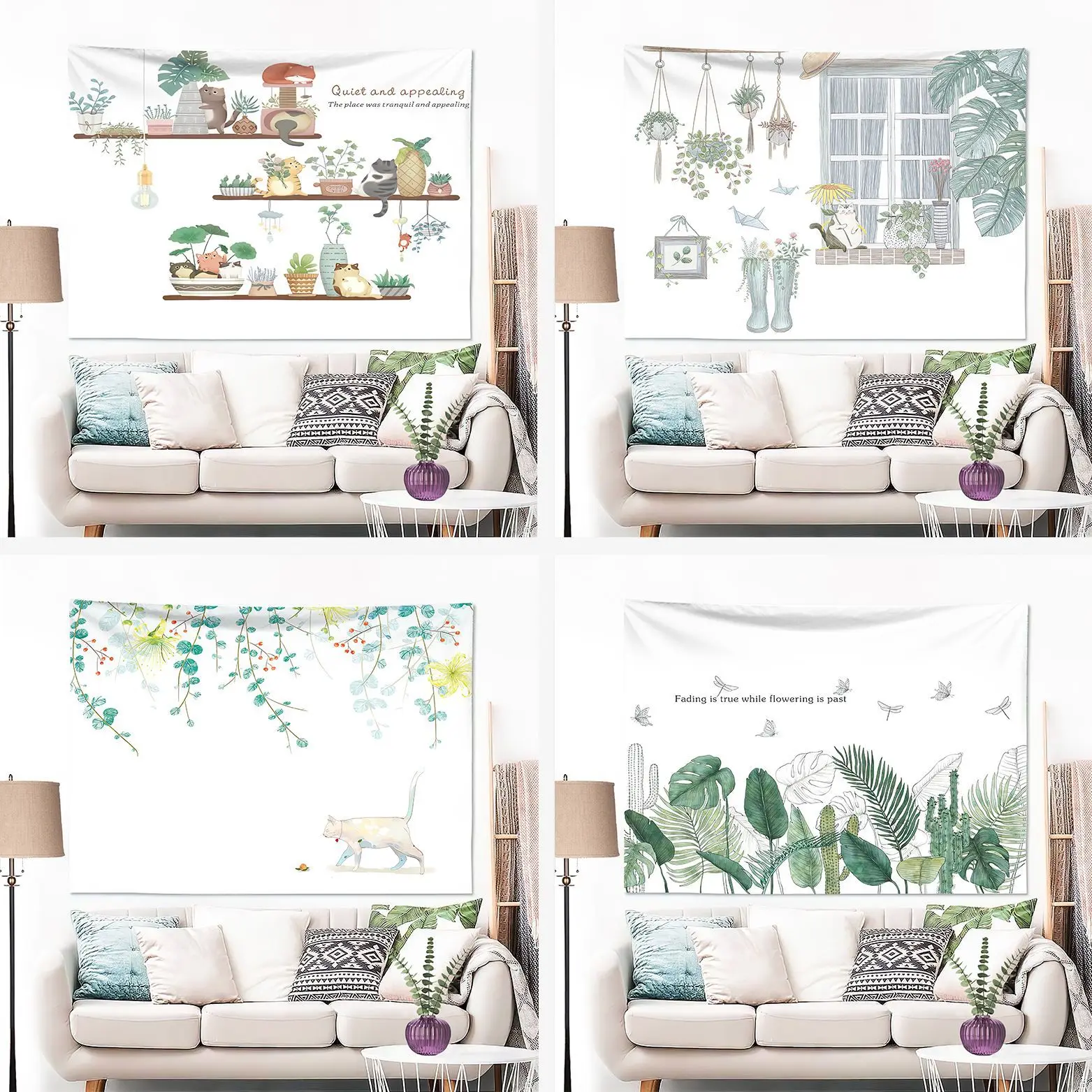 

Tapestry Aesthetic Room Decor Tapestry Wall Hanging Fireplaces Decoration Accessories Bohemian Decor Tapestries Tapiz Pared