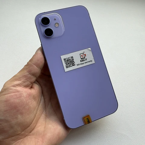 Оригинальный мобильный телефон iPhone 12 5G 6,1 дюйма 64/128/256 ГБ IOS A14 Bionic HexaCore 12 МП Face ID разблокирован 95% новый мобильный телефон