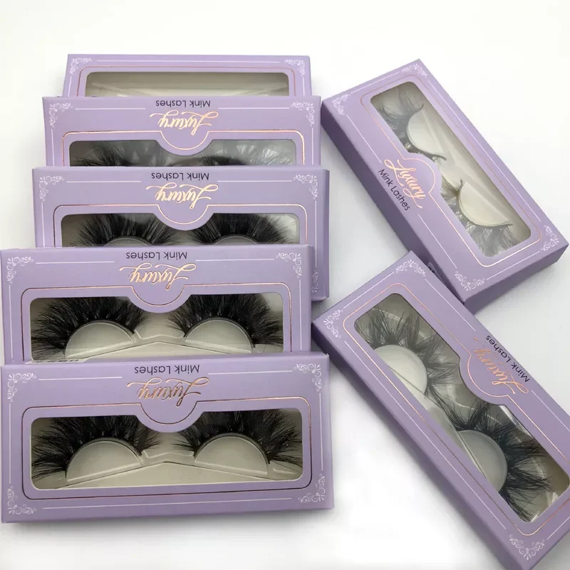 

NEW2022 3D real mink fur eyelash Handmade crossing lashes individual strip thick lash natural length eyelashes