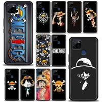 phone case for oppo a3s a5s a9 a15 a31 a63 a54 a52 find x2 reno 3 4 5 6 pro 5g back cover one piece luffy manga straw hat anime