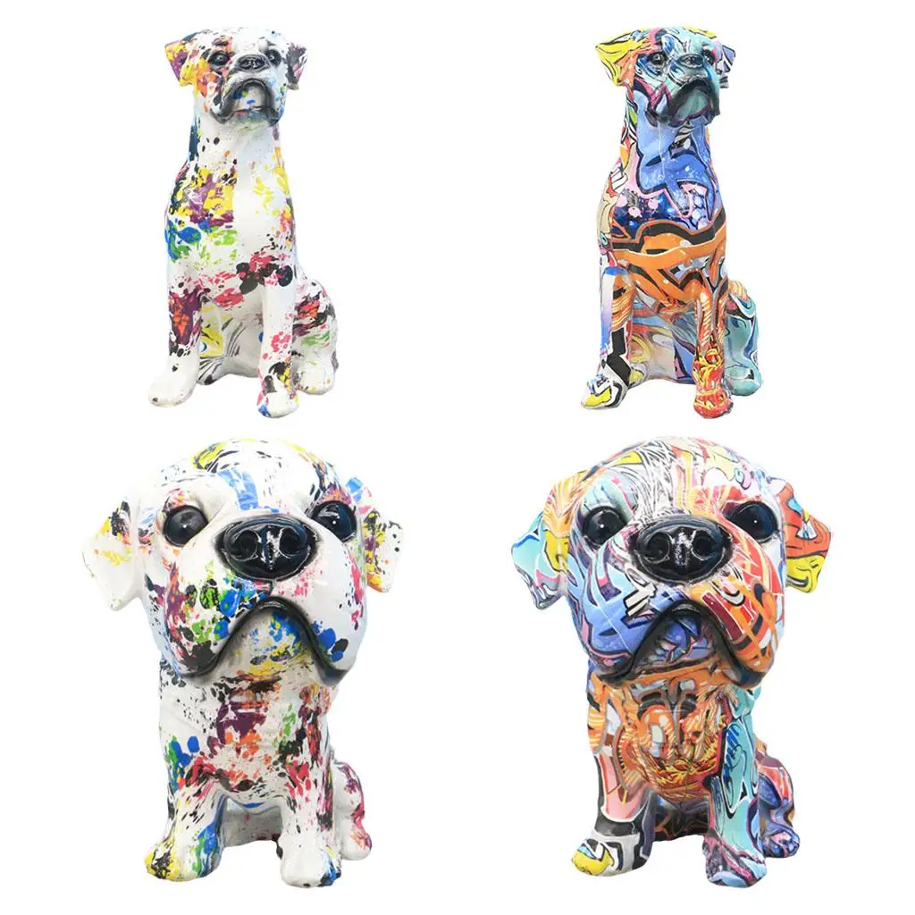 

Современная статуя собаки, украшение для гостиной, винный шкаф, подставка для телевизора, статуэтки, гостиная, спальня, Офисная книга