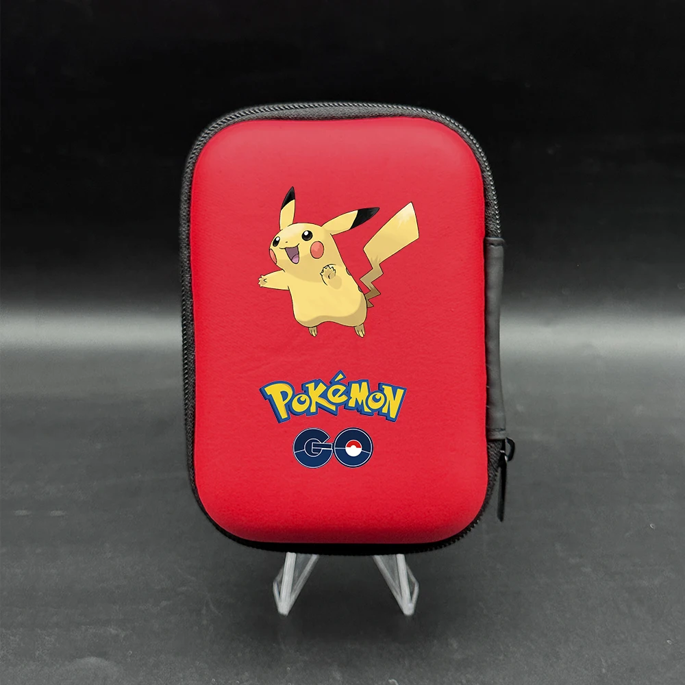 

Anime Pokemon Card Holder Cartoon Squirtle Eevee Pikachu Charizard Game Collection Ptcg Trainer Card Protector Pack Kids Gifts