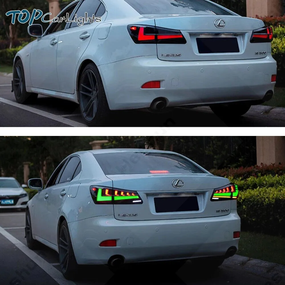 Фото Задний фонарь в сборе для Lexus IS250 IS350 IS220d Sedan ISF 2006-2013, светодиодный, с последовательным сигналом поворота, E-mark №1