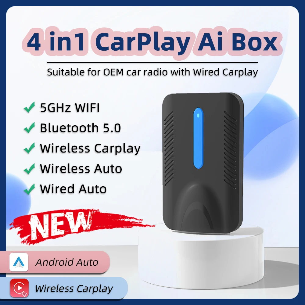 Usb Dongle Plug And Play Smart Link 5g Wifi Wireless Android Auto