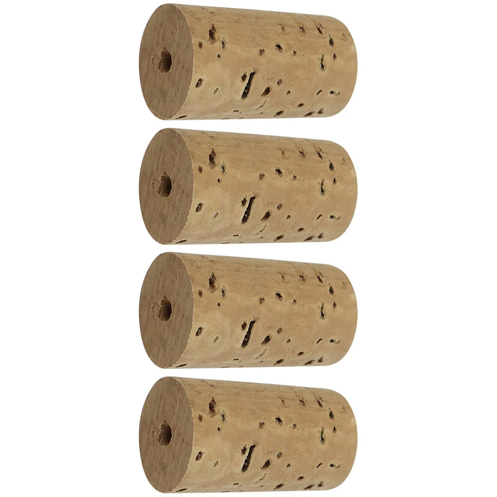 

4 Pcs Flute Cork Music Instruments Accessories Repair Kit Parts Plug Corks