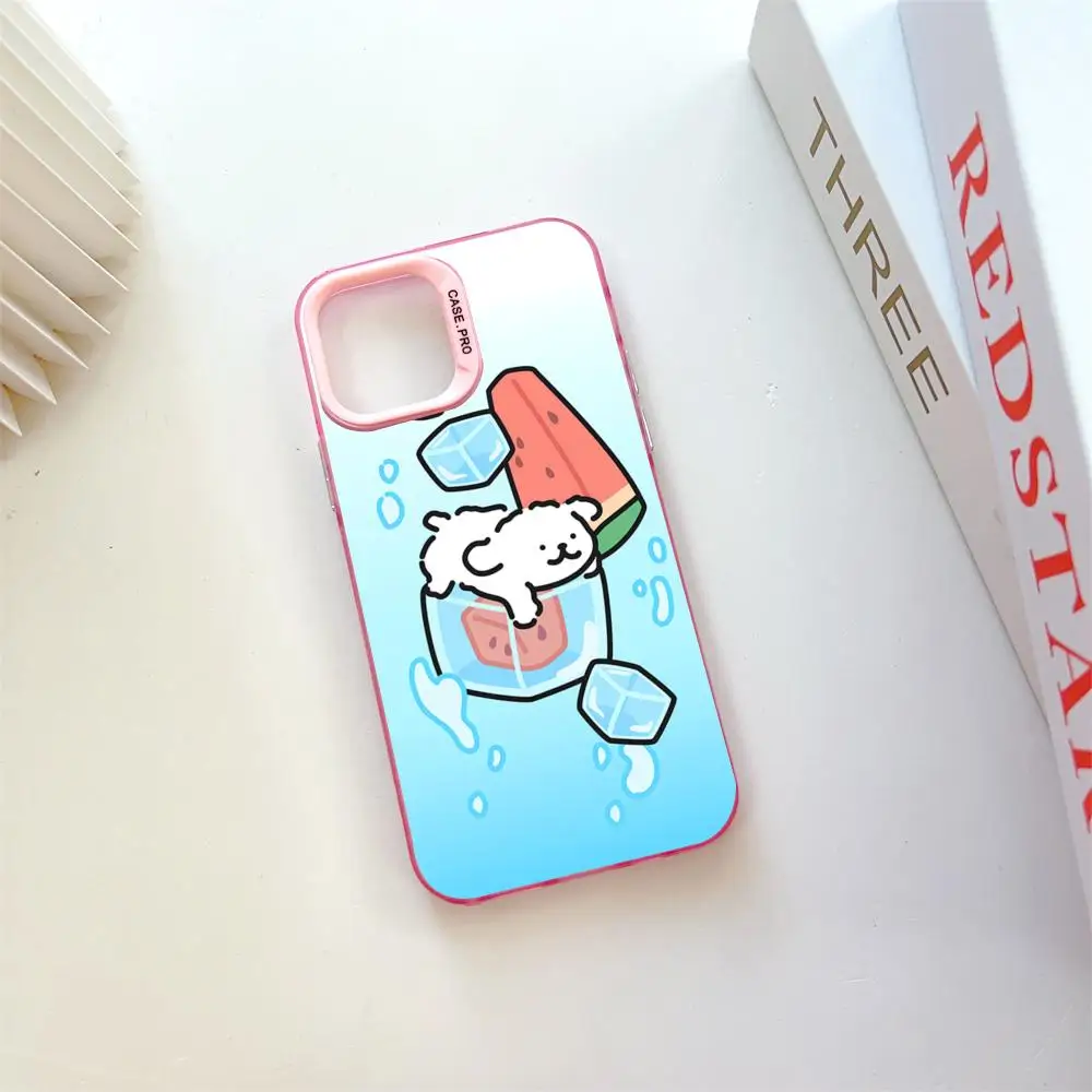Hot Cute Line Puppy MINISO Коврик для мыши Розовый Популярный в Корее Оптовая продажа Чехол